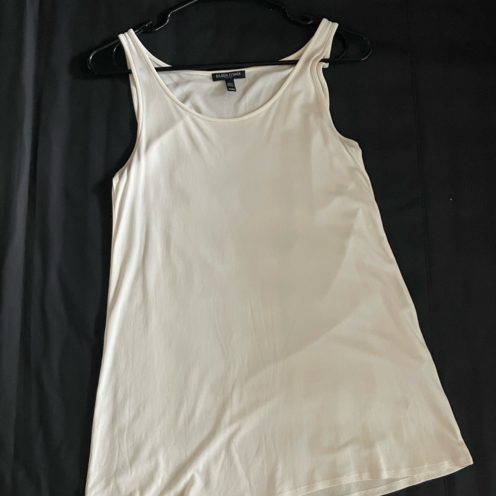Eileen Fisher Cream Tank Top